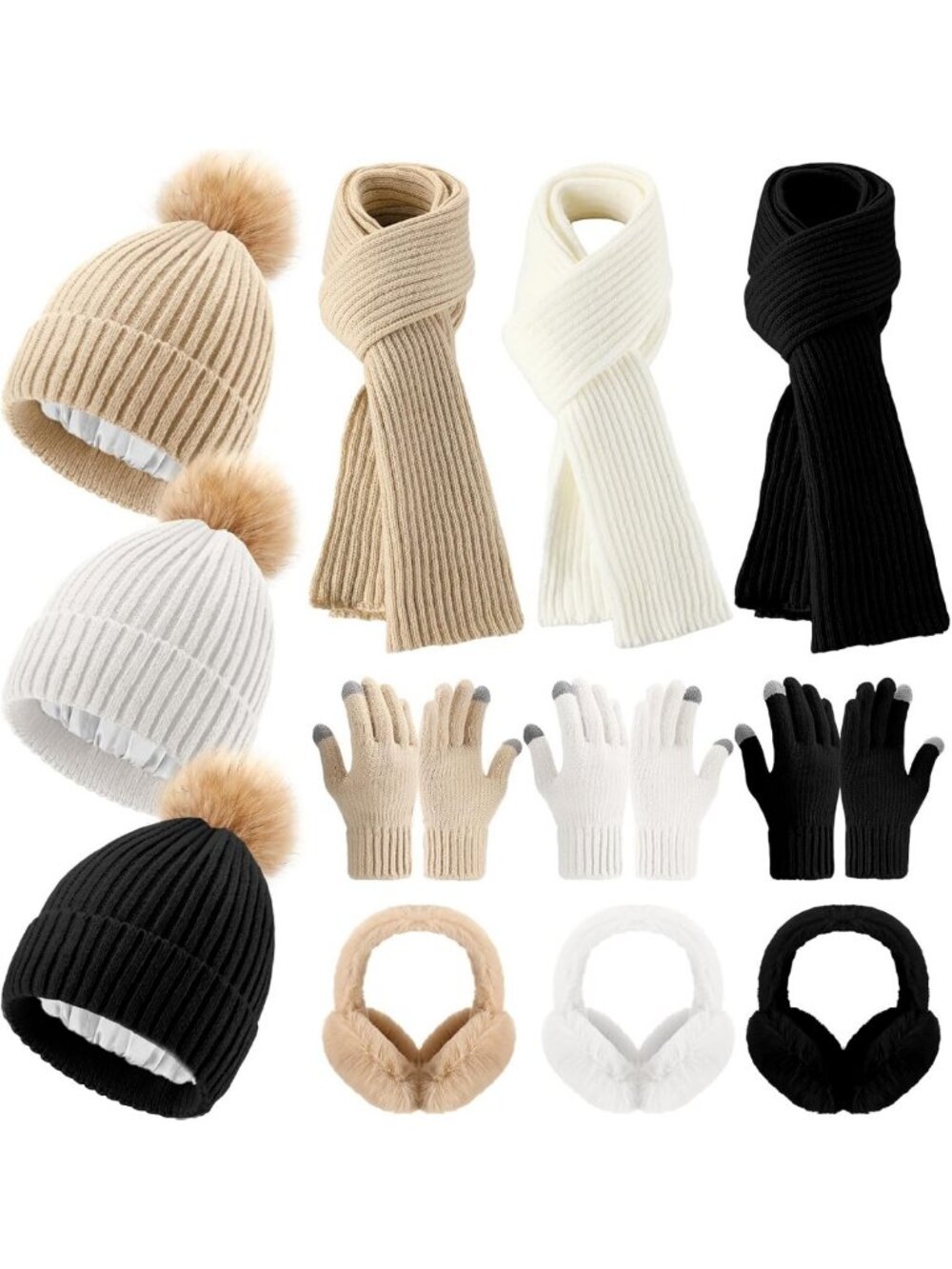 12 Pcs Winter Warm Set